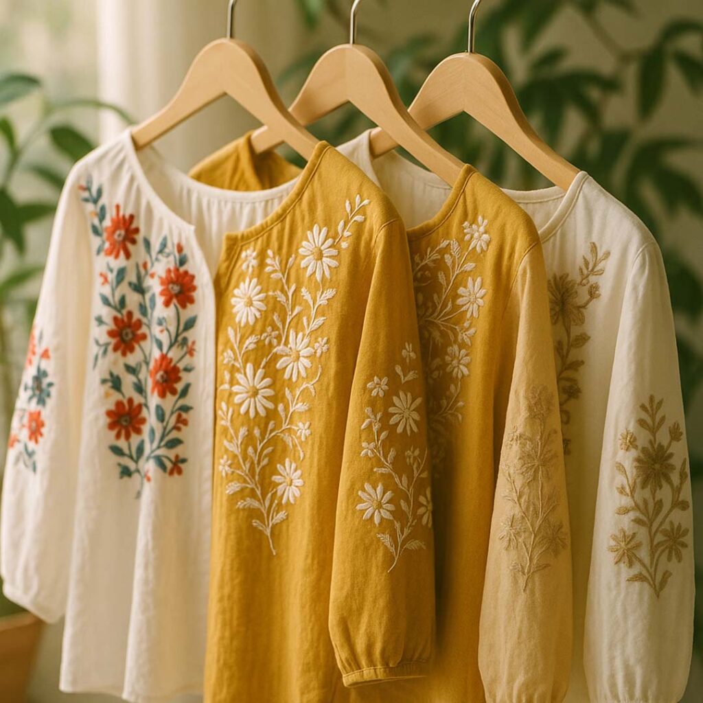 jak_suszyć_ubrania_z_haftem